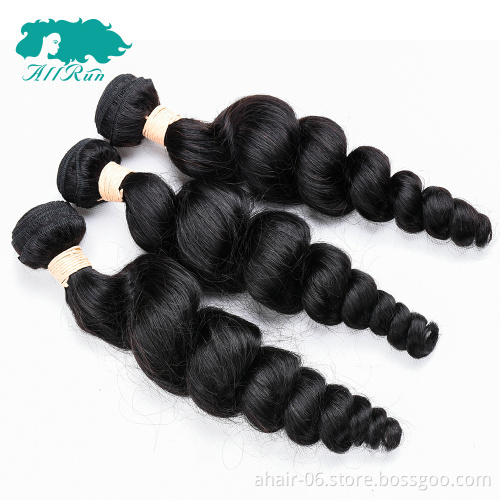 Factory Design Virgin Brazilian Loose Wave Human Hair Bundles